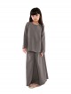 Naema Plain Kids-SMOKEY GREY