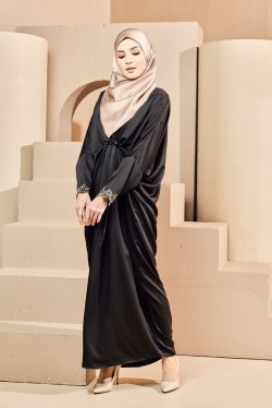 Madeena Kaftan-BLACK