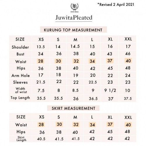 (AS IS) Juwita Pleated 6.0-MARYAM