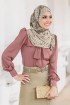 Adelia Blouse-Rosewood