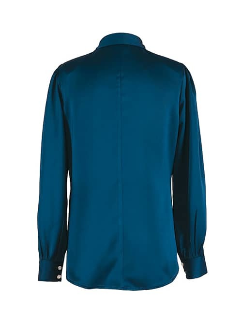 Adelia Blouse-Jade Teal