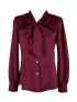 Adelia Blouse-Maroon