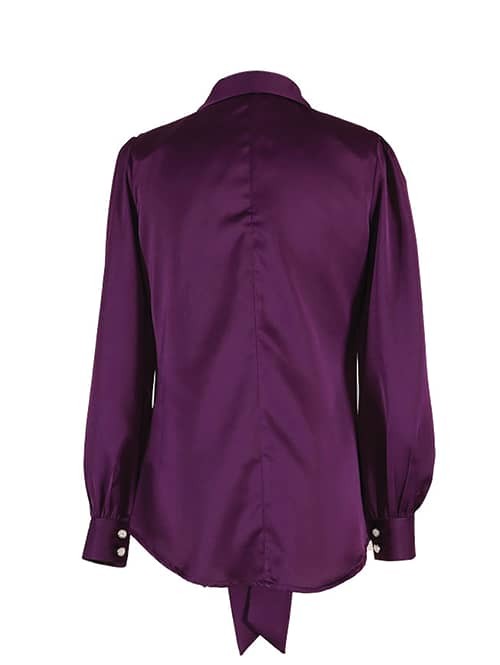 Adelia Blouse-Rich Purple