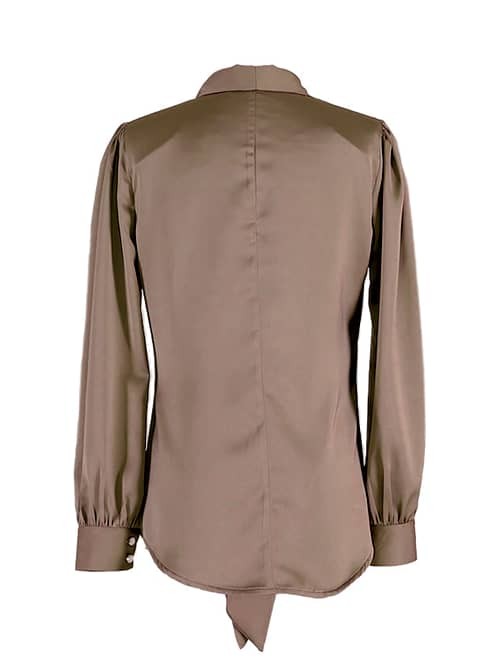 Adelia Blouse 21.0-Tortilla Brown