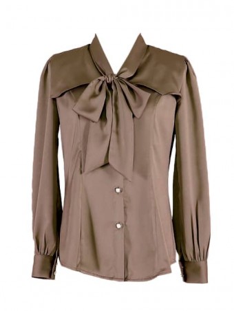 Adelia Blouse 21.0-Tortilla Brown