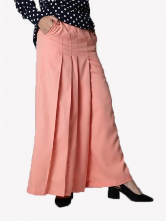 Serra Palazo Skirt-PERSICA PEACH