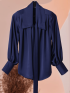 Zara Blouse 1.0- NAVY BLUE