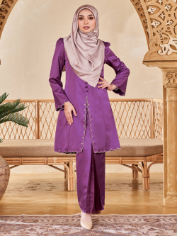 [Ready Stocks] Kebaya Mahsuri - MAGENTA PURPLE