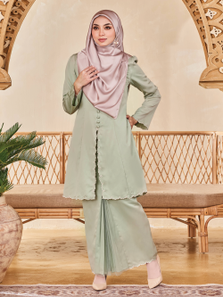 [Ready Stocks] Kebaya Mahsuri -SAGE GREEN