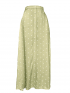 Lola Button Skirt-Sage Green