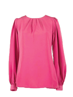 Jessica Blouse - HOT PINK