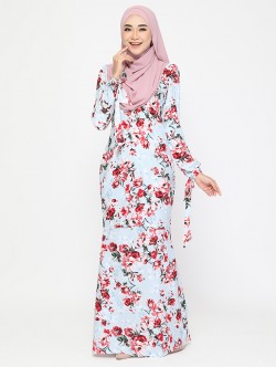 (DEFECT) LAURA Printed Kurung - Audrey