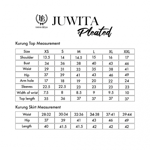 [MINOR DEFECT] Juwita Pleated 8.0-ARA