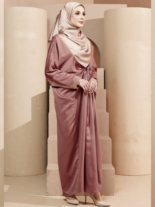 Madeena Kaftan-DUSTY PINK